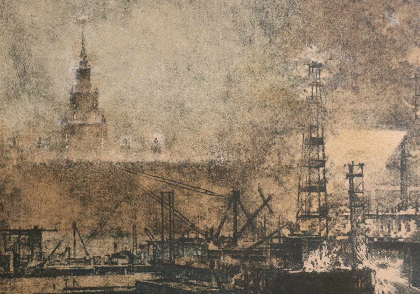 Ванеев Петр Иванович. Строительство двухъярусного моста в Москве. Метромост