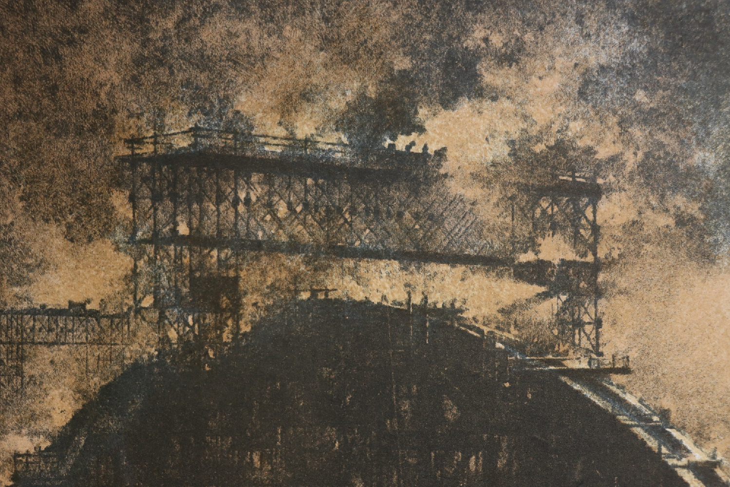 Ванеев Петр Иванович. Строительство двухъярусного моста в Москве. Метромост