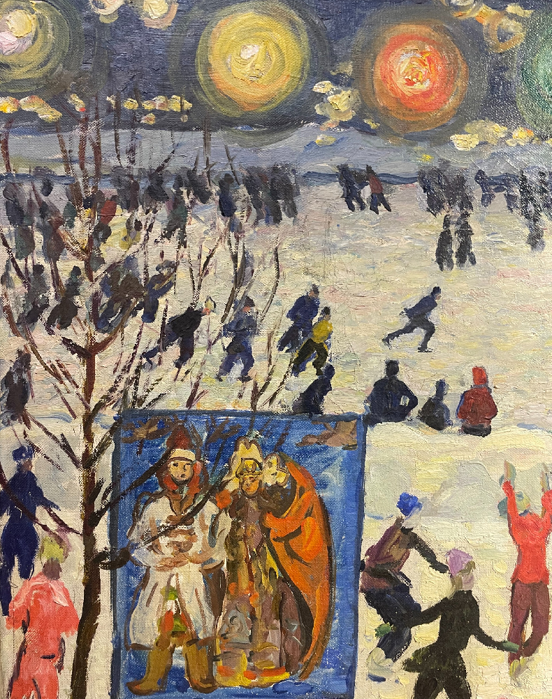 Крохоняткин Пётр Борисович. Зимний каток Крохоняткин Пётр Борисович. Зимний каток