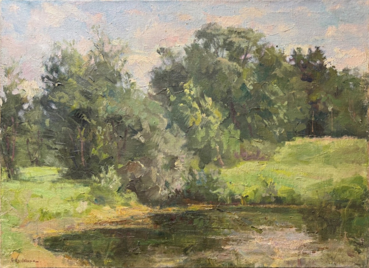 Корыгина Анастасия Константиновна. Вётлы у пруда