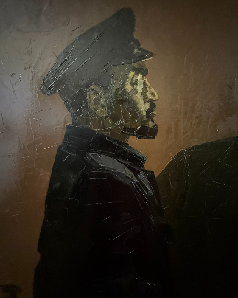 Мальцев Петр Тарасович. Ленин и Свердлов у карты