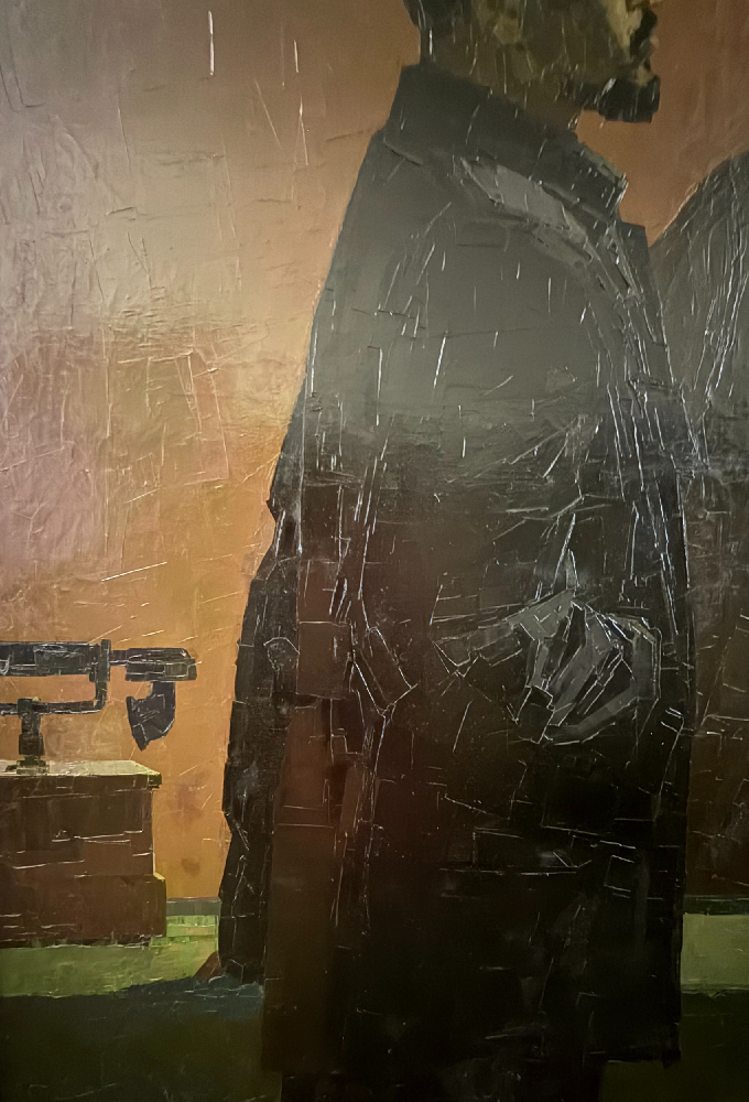 Мальцев Петр Тарасович. Ленин и Свердлов у карты