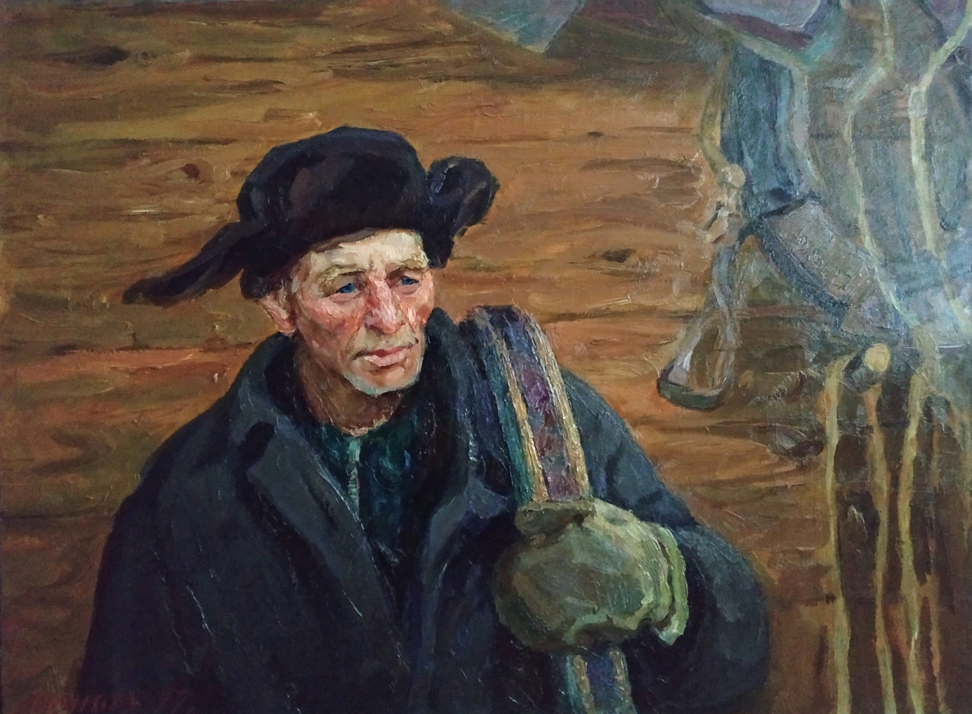 Ананьев Андрей Леонтьевич (Леонидович). Колхозный конюх Ананьев Андрей Леонтьевич (Леонидович). Колхозный конюх