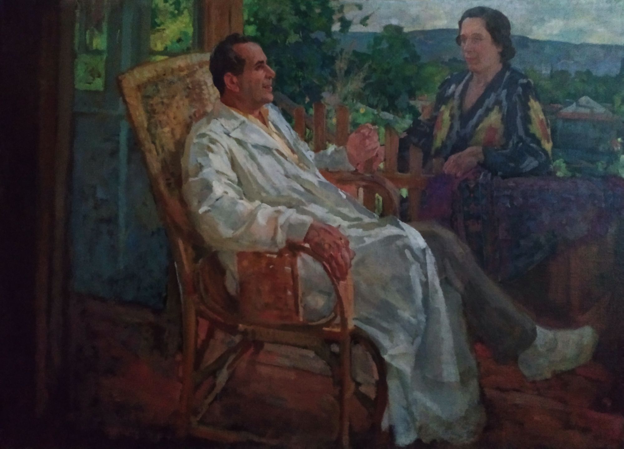 Дроздов И. Г.. На даче Дроздов И. Г.. На даче