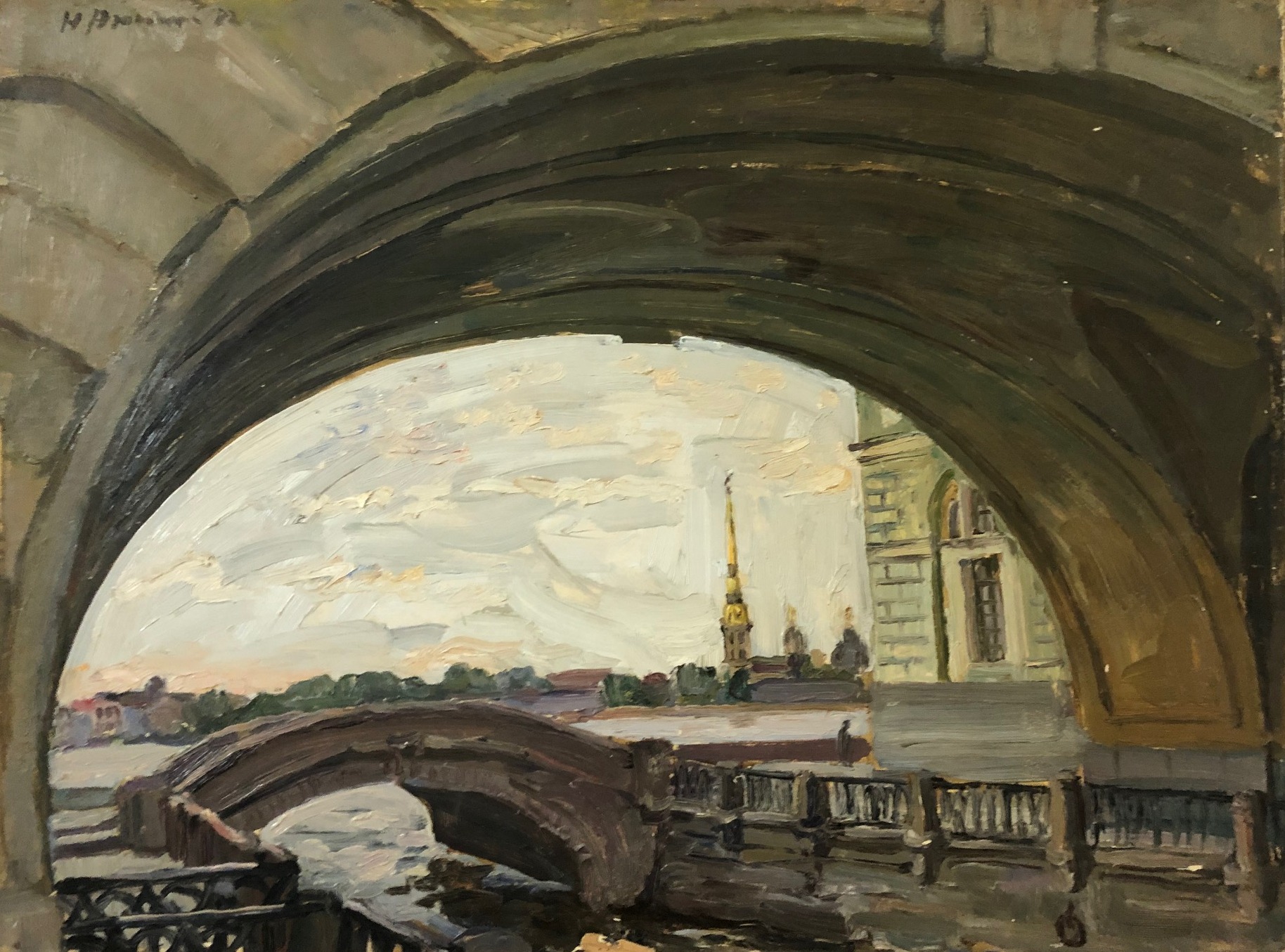 Антипин Николай Николаевич. Санкт-Петербург. Зимняя канавка. Антипин Николай Николаевич. Санкт-Петербург. Зимняя канавка.