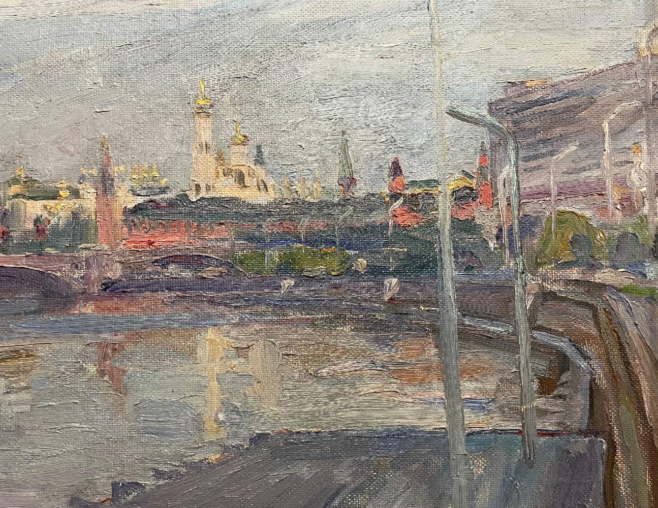 Антипин Николай Николаевич. Москва-река. Кремль Антипин Николай Николаевич. Москва-река. Кремль