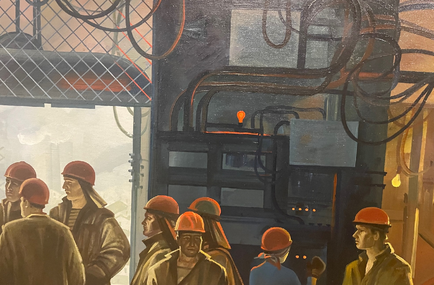 Кочетова Наталья Вениаминовна. Метрострой. Спуск в шахту. Кочетова Наталья Вениаминовна. Метрострой. Спуск в шахту.