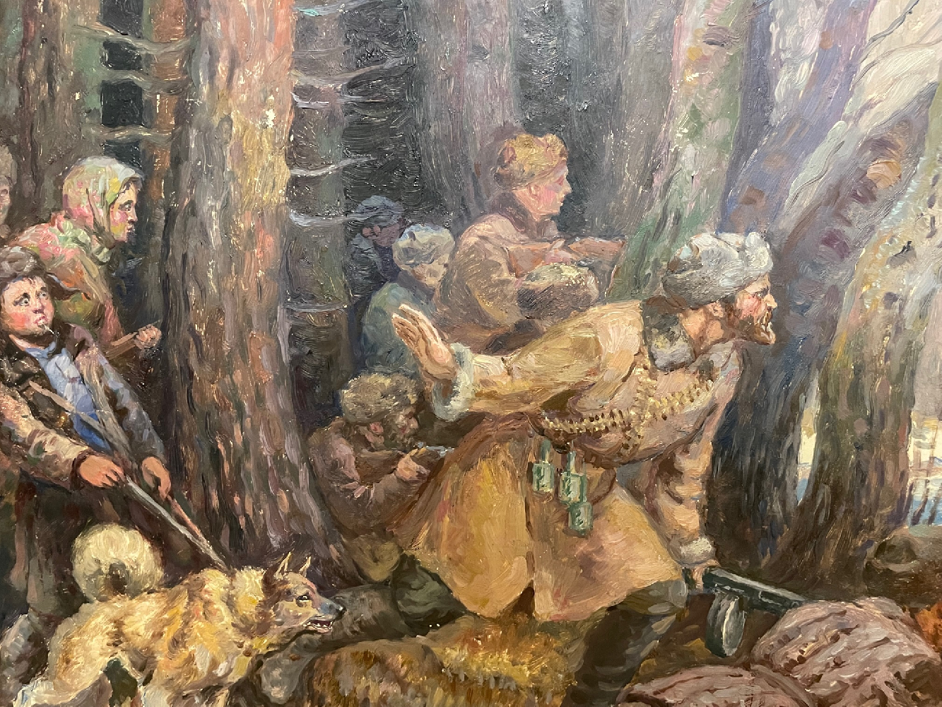 Шлепнёв Василий Степанович. Партизанская засада Шлепнёв Василий Степанович. Партизанская засада