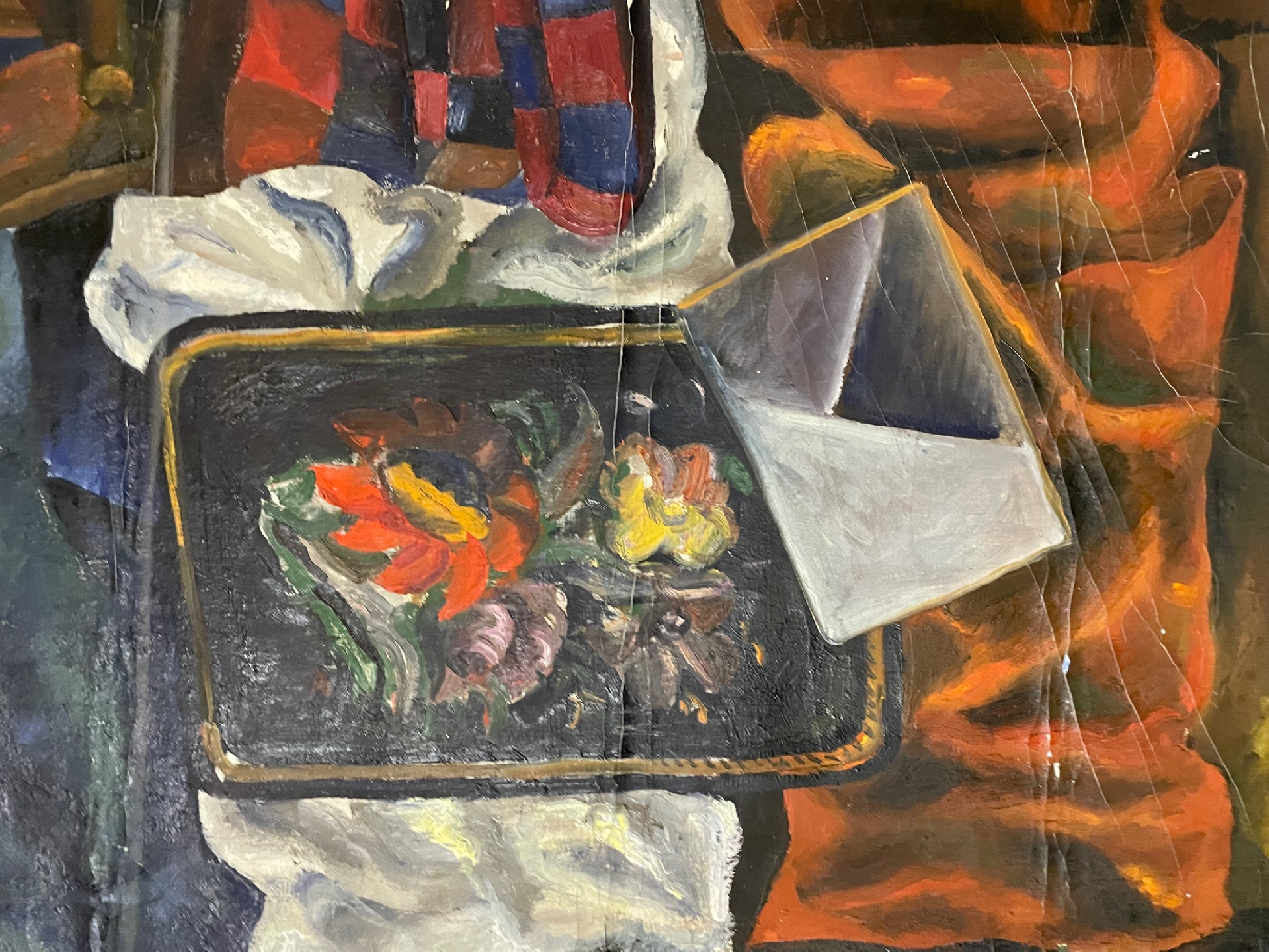 Курило Леонид Григорьевич. Натюрморт с письмом Курило Леонид Григорьевич. Натюрморт с письмом