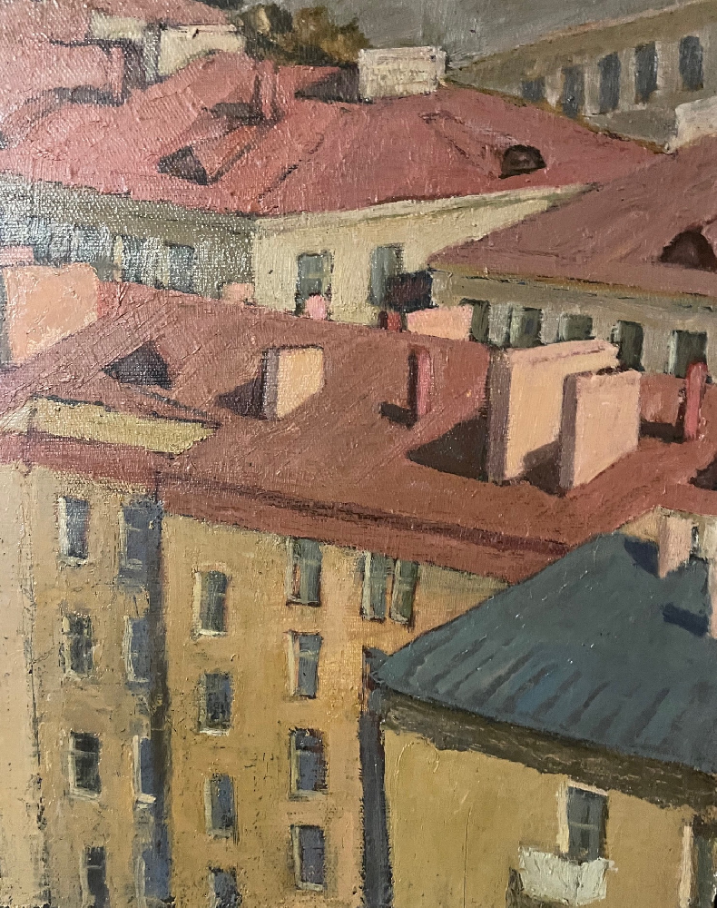 Курило Леонид Григорьевич. Московские крыши Курило Леонид Григорьевич. Московские крыши