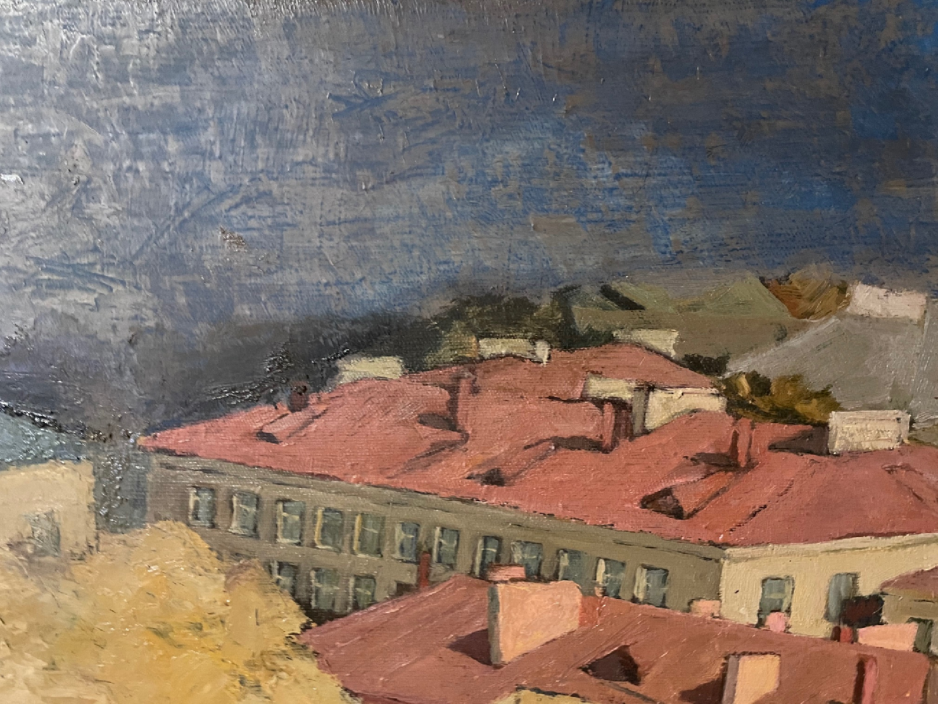 Курило Леонид Григорьевич. Московские крыши Курило Леонид Григорьевич. Московские крыши