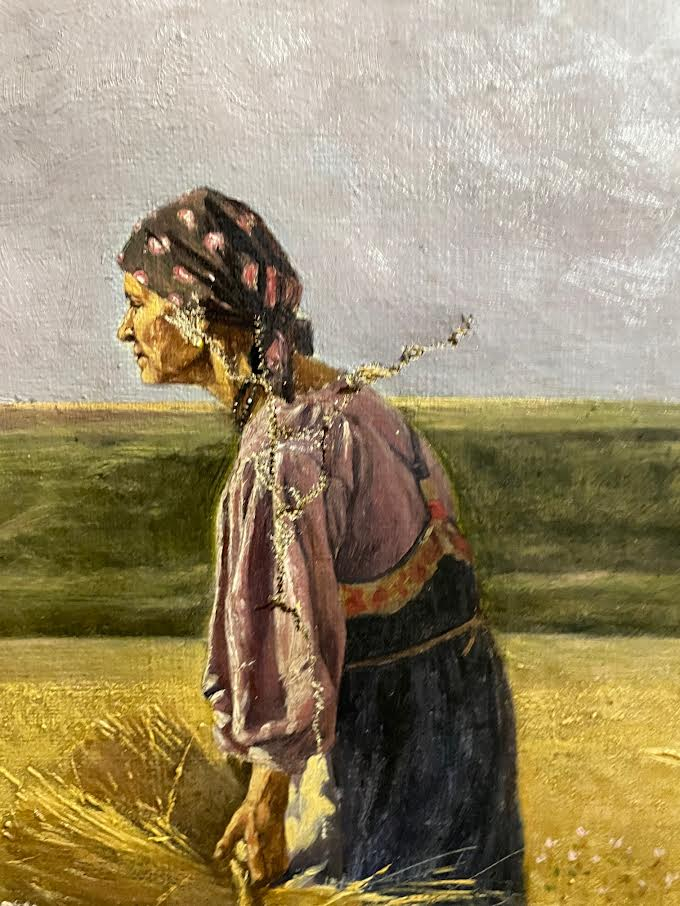 Пиотрович Сигизмунд Карлович. Жницы в поле Пиотрович Сигизмунд Карлович. Жницы в поле