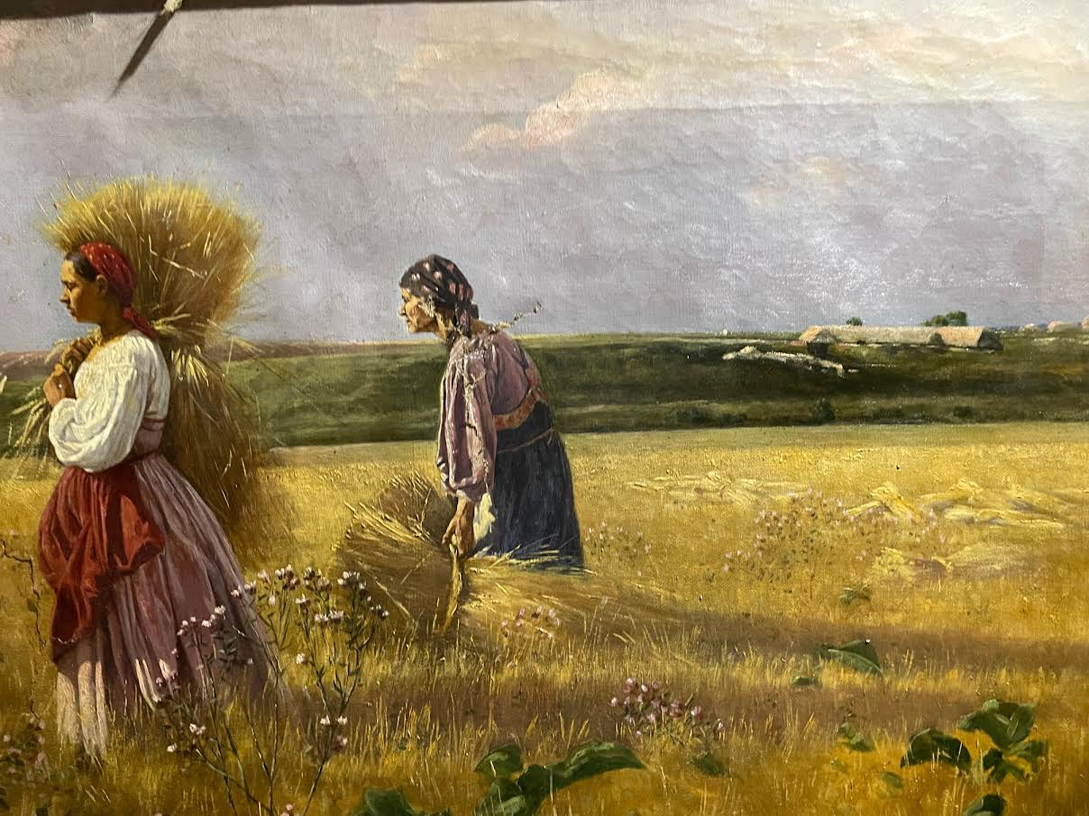 Пиотрович Сигизмунд Карлович. Жницы в поле Пиотрович Сигизмунд Карлович. Жницы в поле