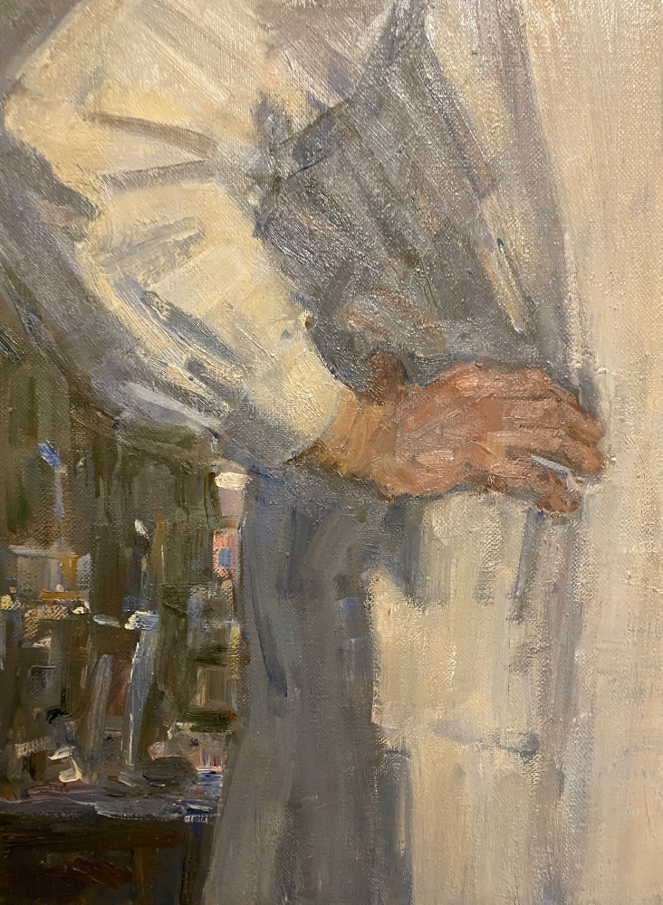 Колмакова Ольга Ивановна. Портрет химика Горячкина В.А. Колмакова Ольга Ивановна. Портрет химика Горячкина В.А.