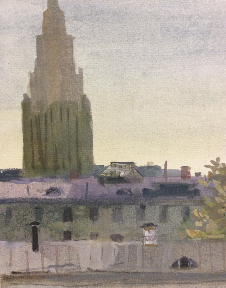 Васин Александр Андреевич. Московские крыши Васин Александр Андреевич. Московские крыши
