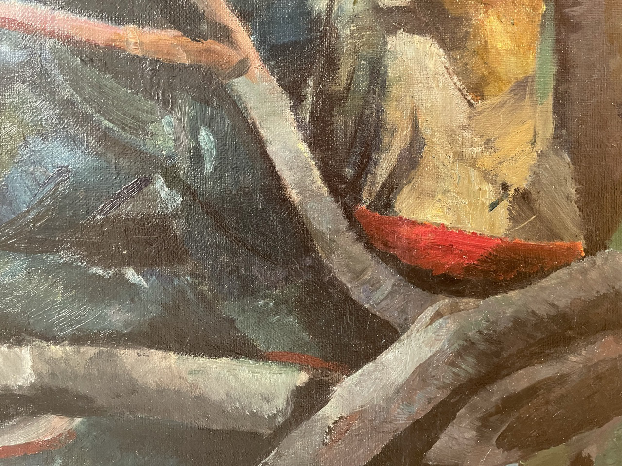 Лапин Василий Алексеевич. Пейзаж с деревом Лапин Василий Алексеевич. Пейзаж с деревом