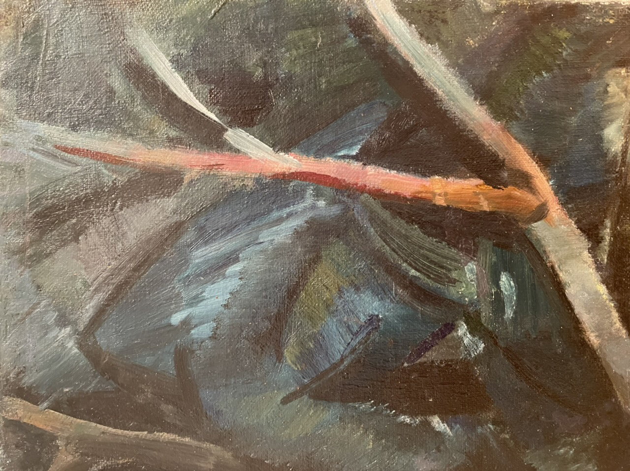 Лапин Василий Алексеевич. Пейзаж с деревом Лапин Василий Алексеевич. Пейзаж с деревом