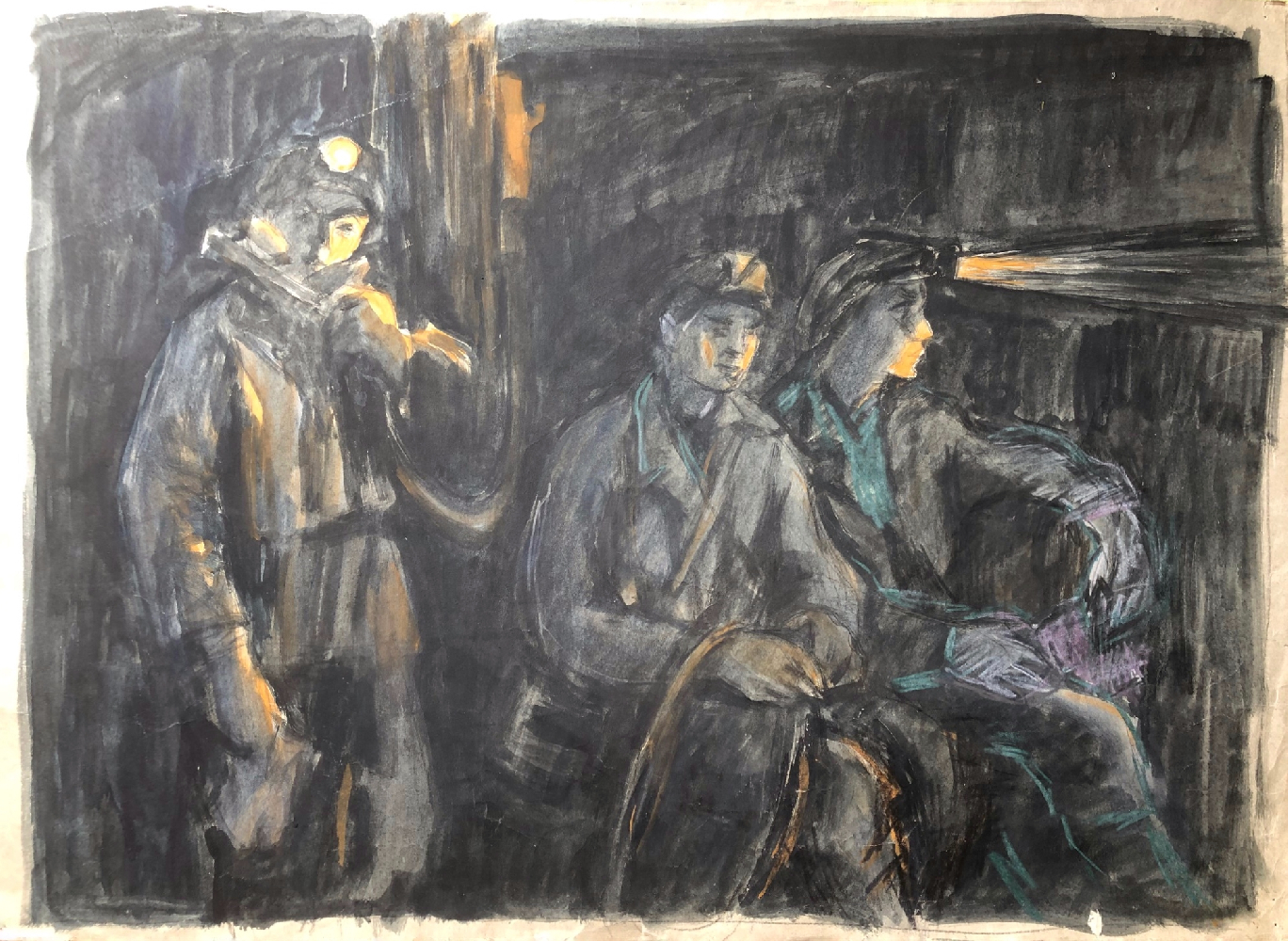 Самойловских Анна Ивановна. Шахтеры Самойловских Анна Ивановна. Шахтеры
