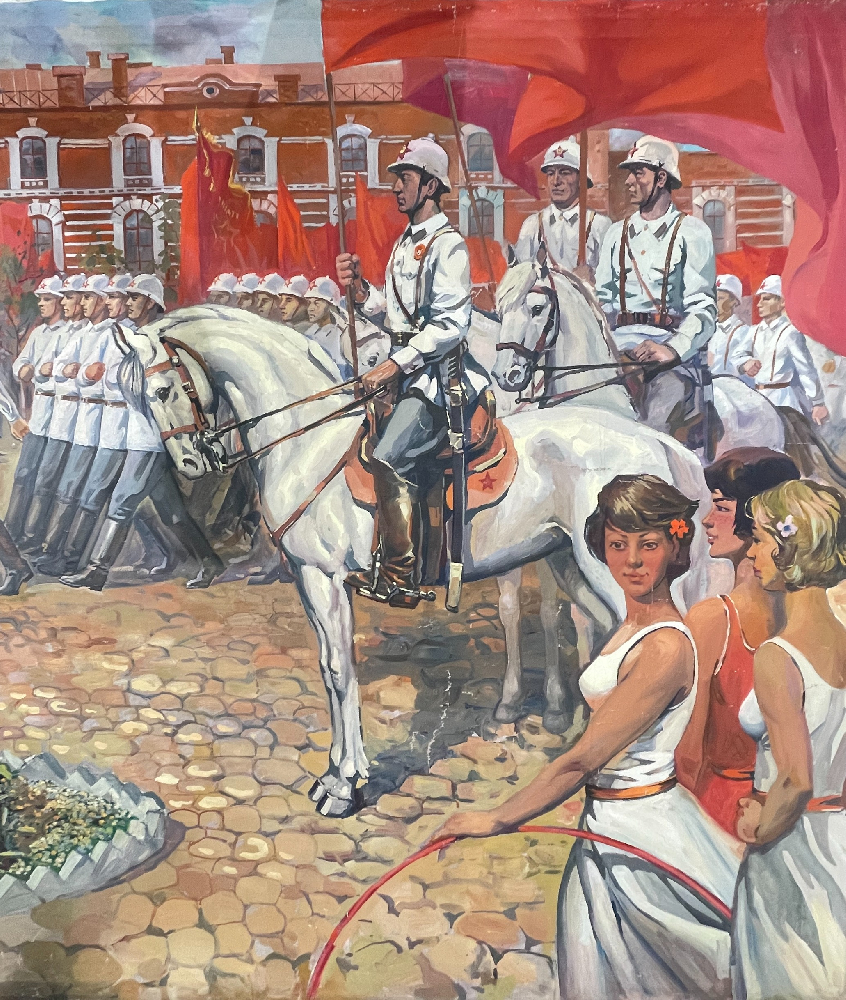 Круглов Григорий Михайлович. Советская милиция. Парад Круглов Григорий Михайлович. Советская милиция. Парад