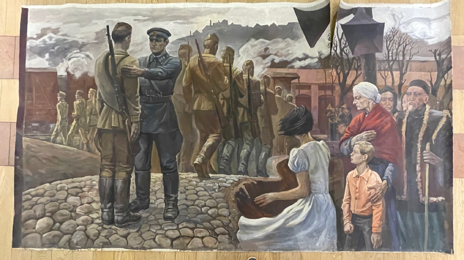 Круглов Григорий Михайлович. Проводы на фронт Круглов Григорий Михайлович. Проводы на фронт