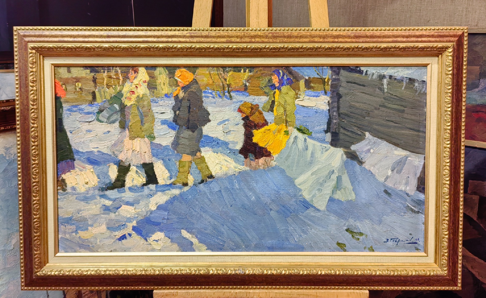 Гаврилов Владимир Николаевич. Радостный март.