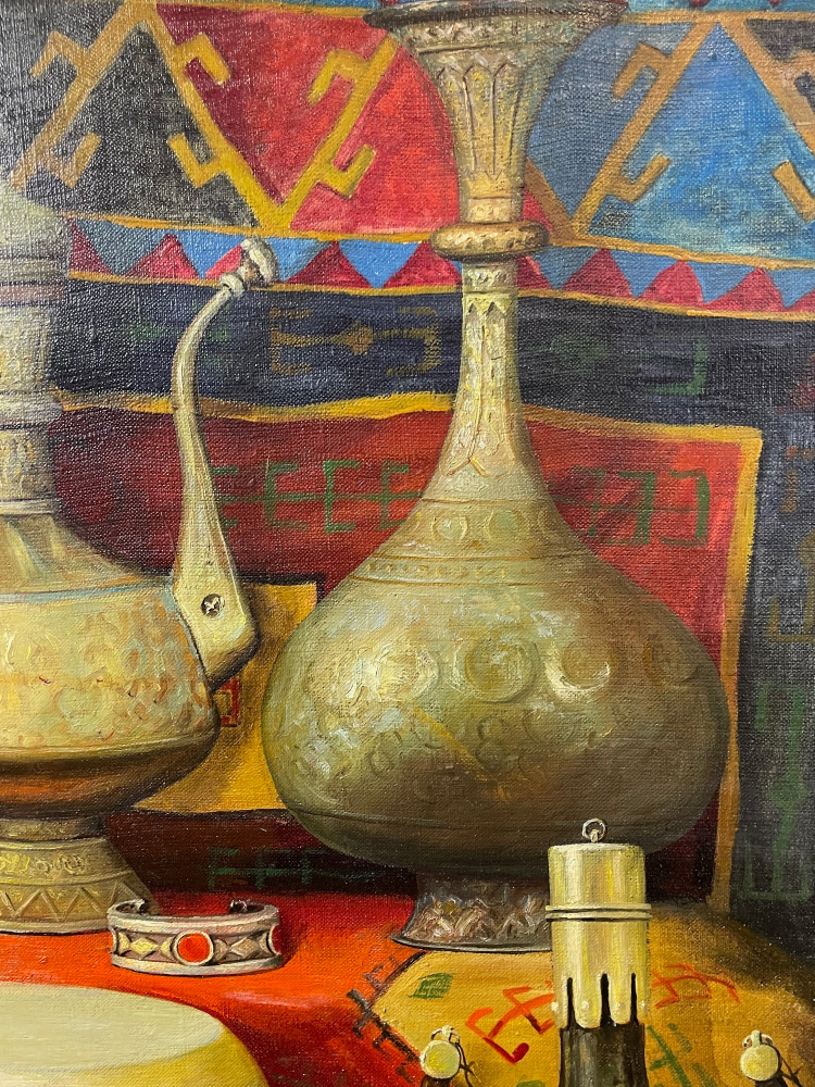 Кулуев Арсланхали(Данила) Борисович. Натюрморт с барабаном Кулуев Арсланхали(Данила) Борисович. Натюрморт с барабаном