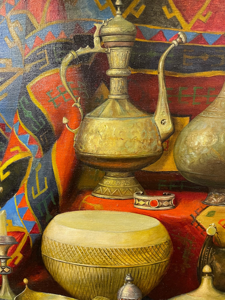 Кулуев Арсланхали(Данила) Борисович. Натюрморт с барабаном Кулуев Арсланхали(Данила) Борисович. Натюрморт с барабаном