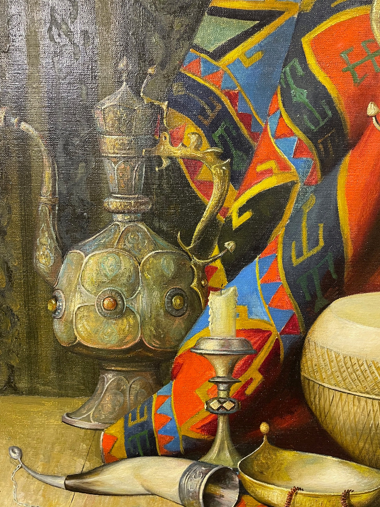 Кулуев Арсланхали(Данила) Борисович. Натюрморт с барабаном Кулуев Арсланхали(Данила) Борисович. Натюрморт с барабаном