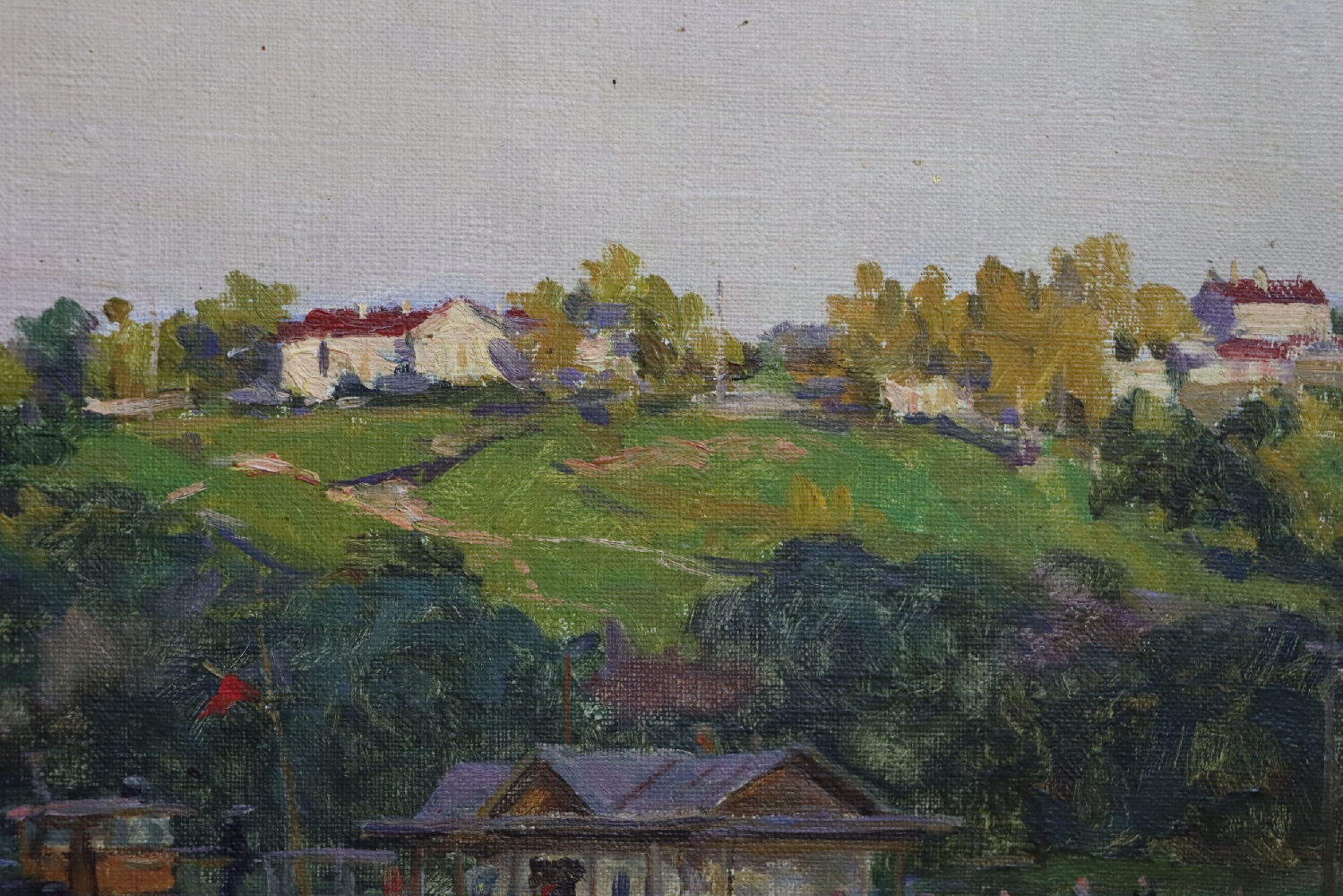 Осенев Николай Иванович. На Оке