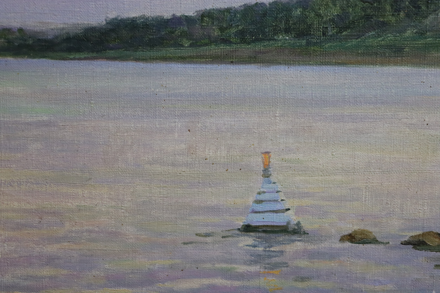 Осенев Николай Иванович. На Оке