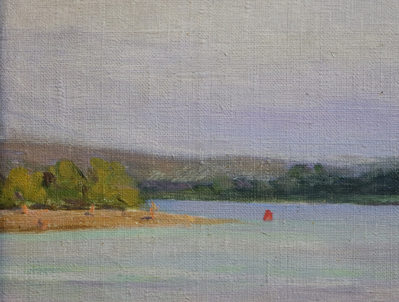 Осенев Николай Иванович. На Оке