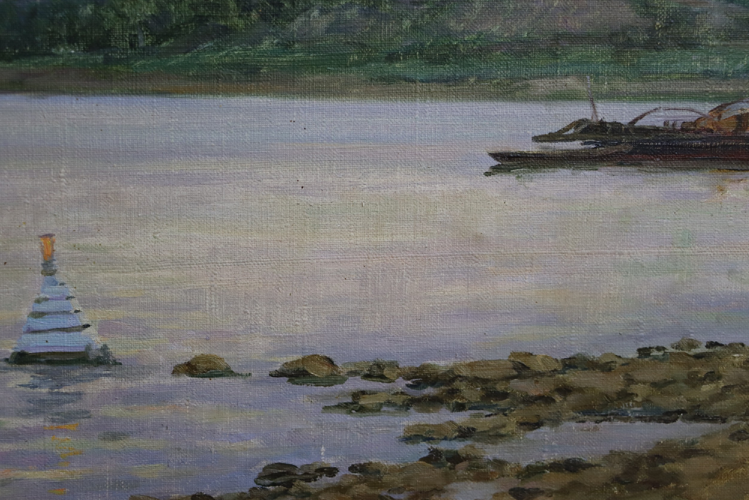 Осенев Николай Иванович. На Оке