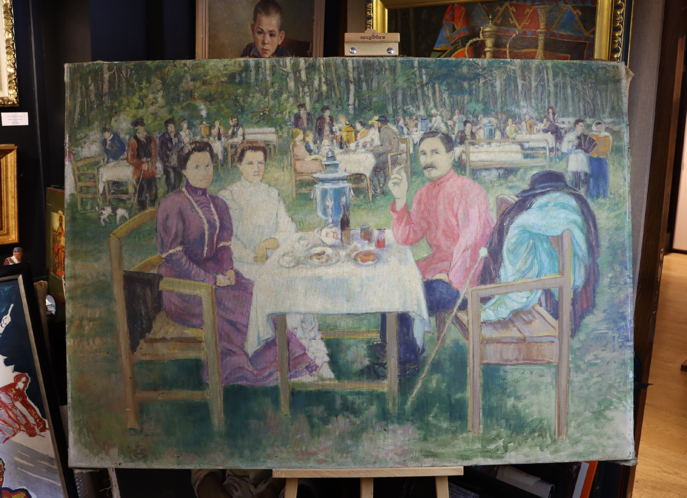 Соболев Иван Сергеевич. Чаепитие