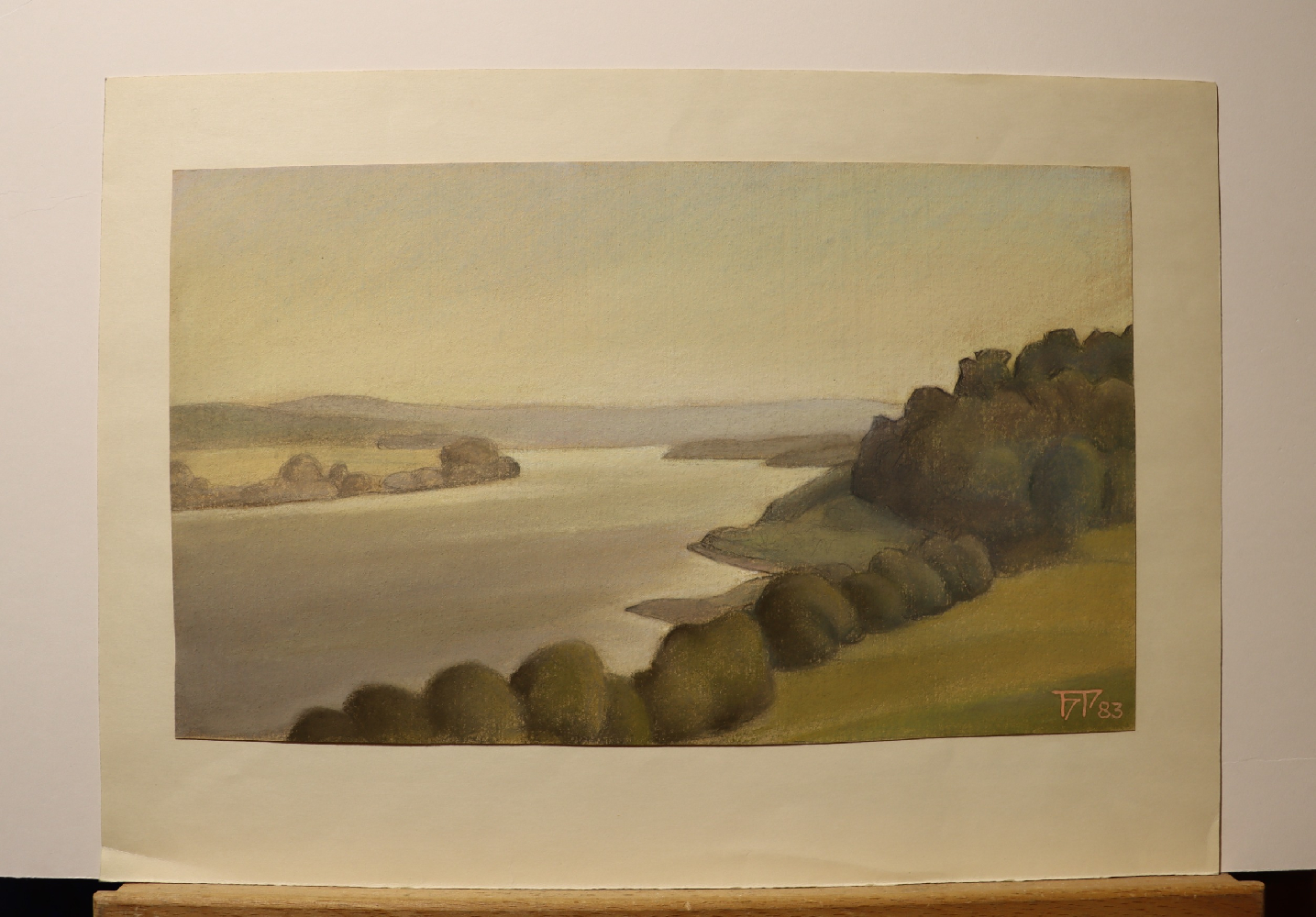 Смирнов-Русецкий Борис Алексеевич. Берега Оки. Пущино