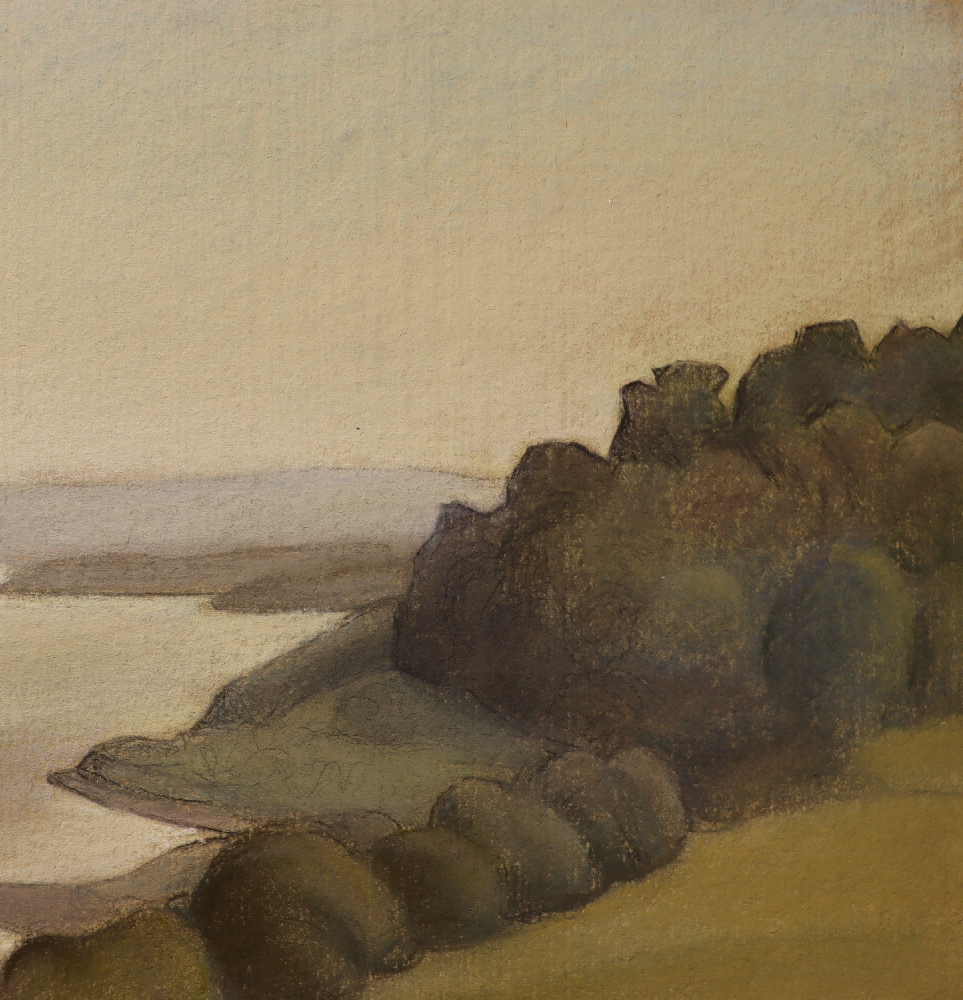 Смирнов-Русецкий Борис Алексеевич. Берега Оки. Пущино