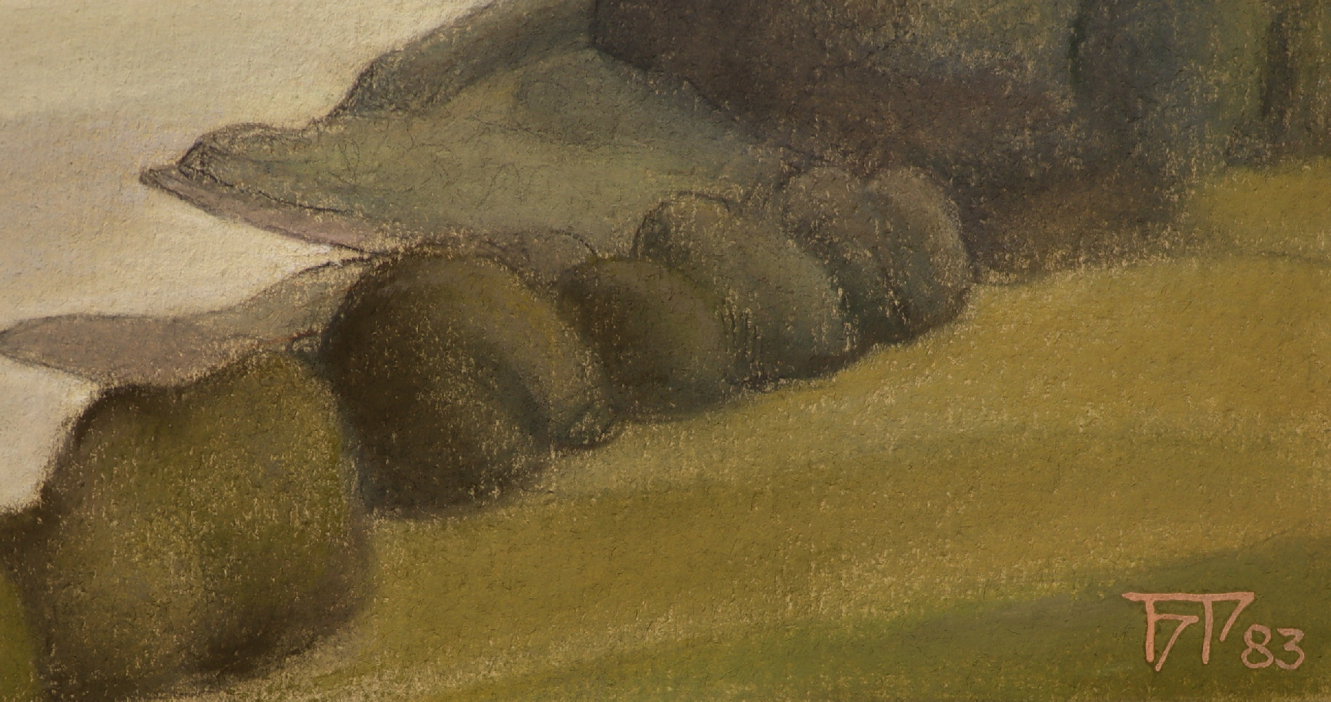 Смирнов-Русецкий Борис Алексеевич. Берега Оки. Пущино