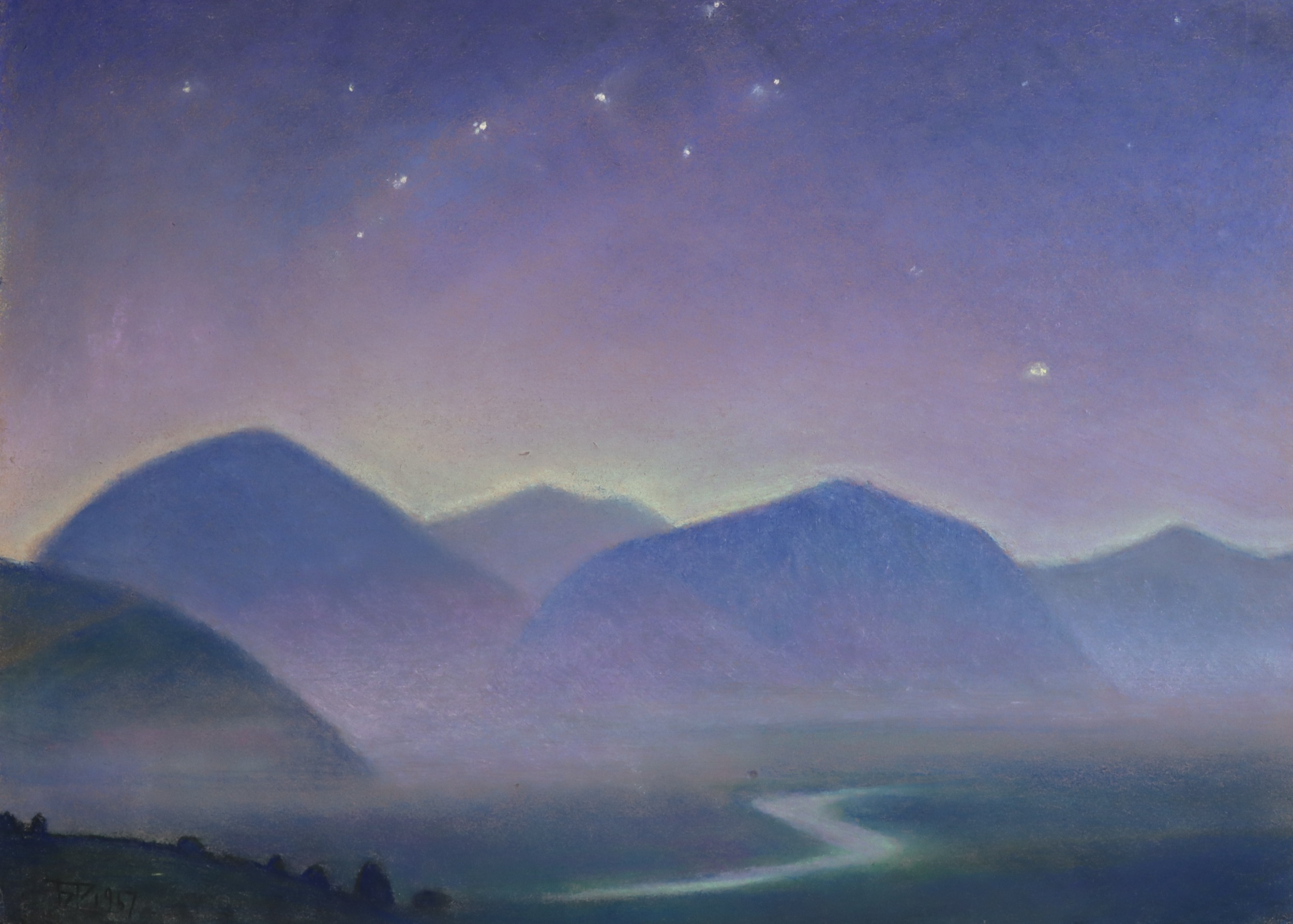 Смирнов-Русецкий Борис Алексеевич. Величие гор. Закарпатье