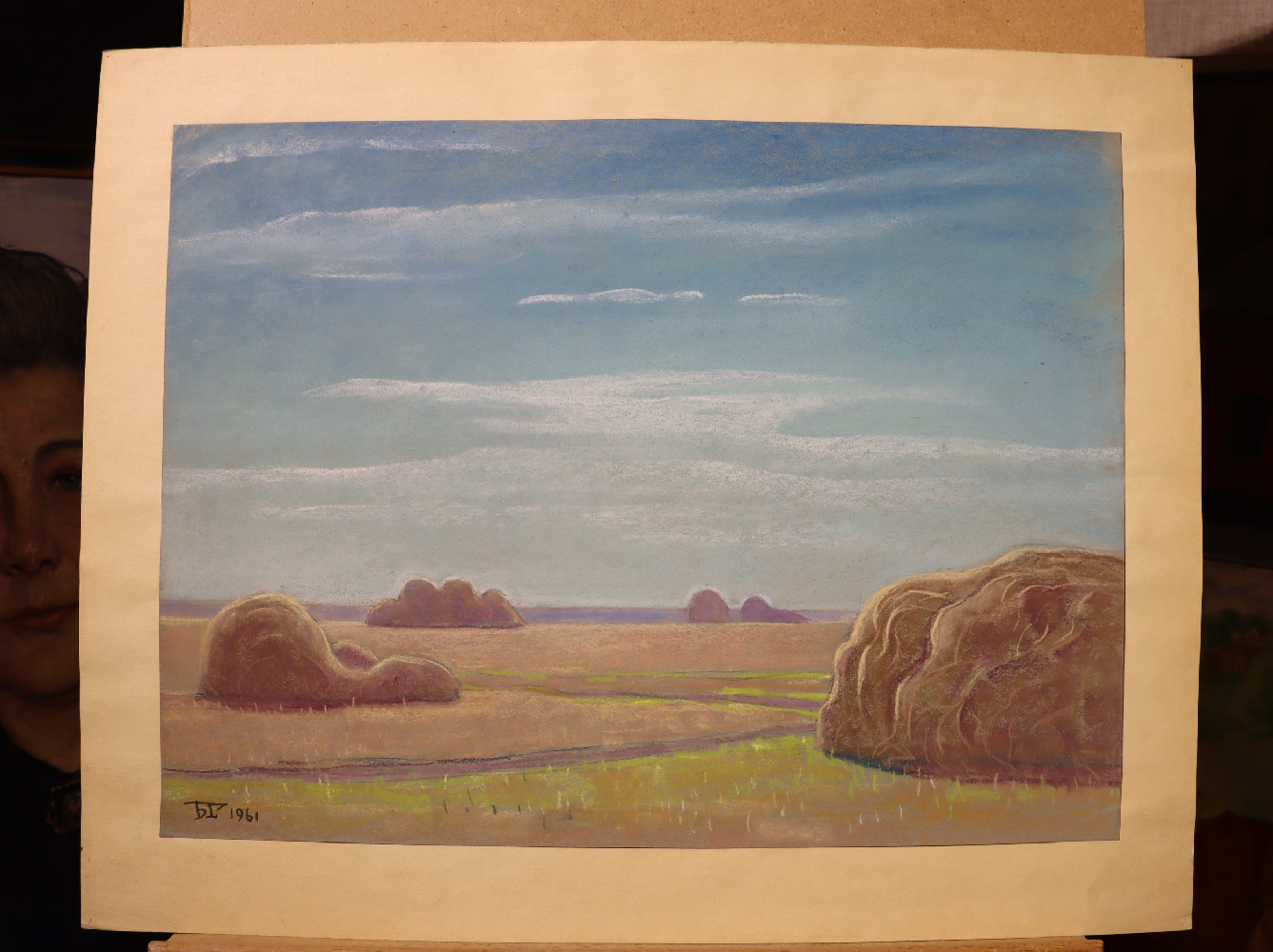 Смирнов-Русецкий Борис Алексеевич. Утро на целине