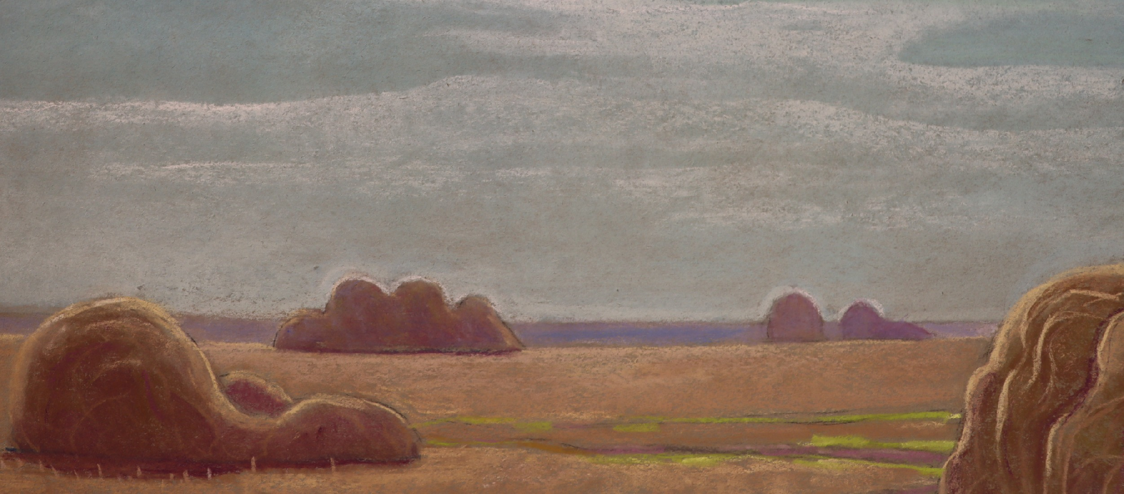 Смирнов-Русецкий Борис Алексеевич. Утро на целине