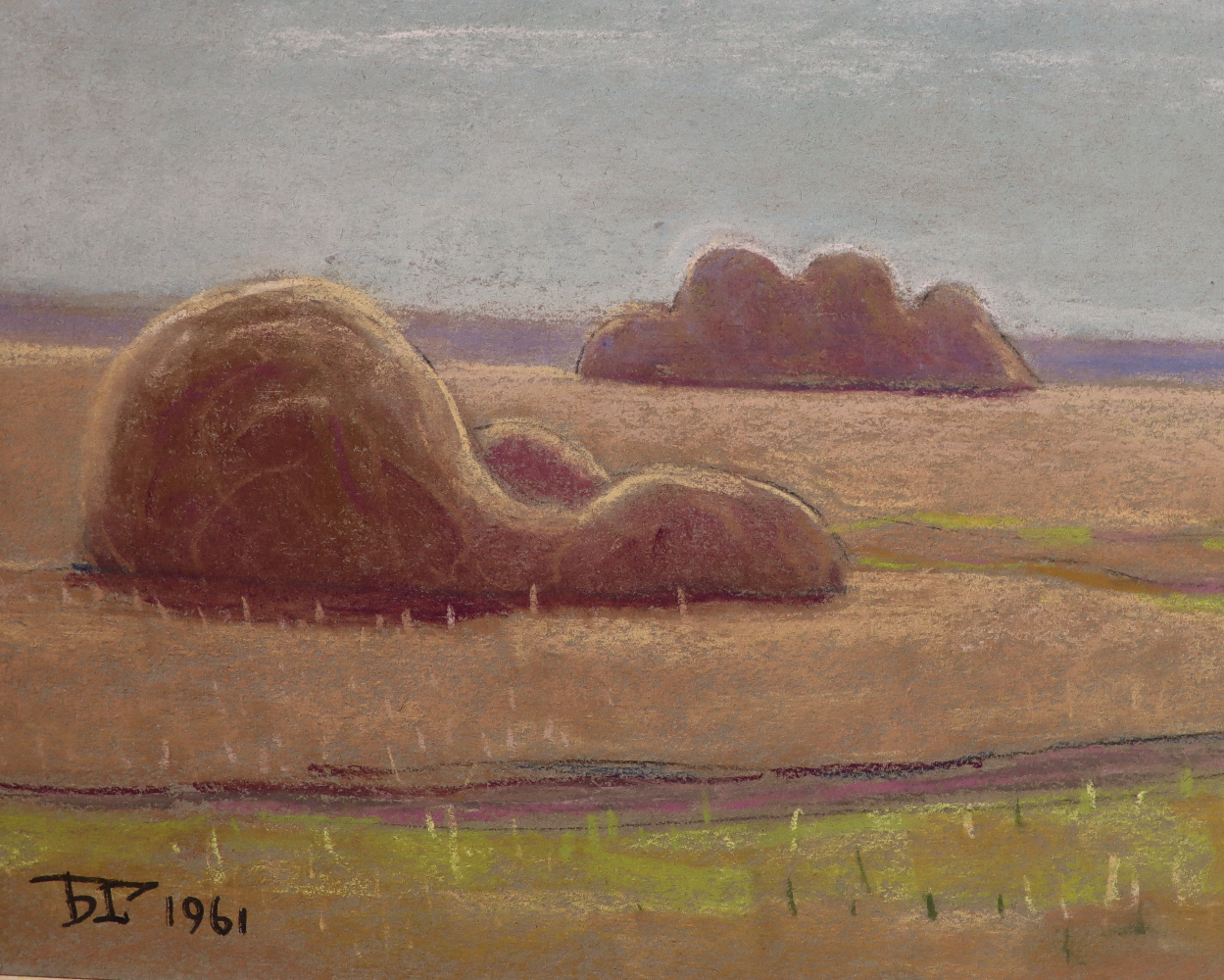 Смирнов-Русецкий Борис Алексеевич. Утро на целине