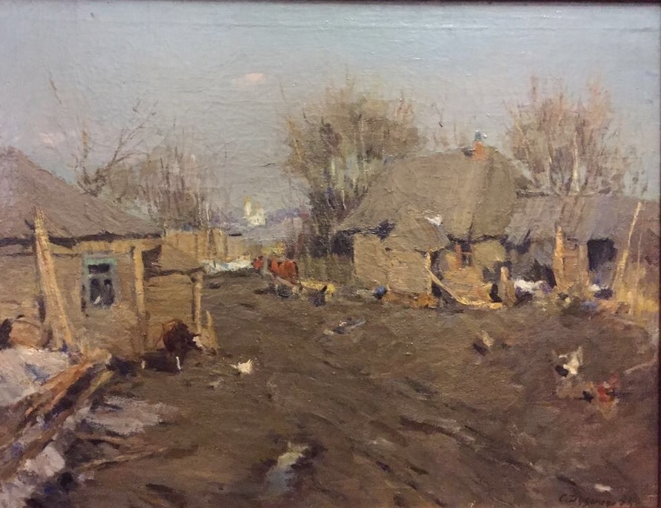 Дудник Степан Ильич. В деревне. Дудник Степан Ильич. В деревне.