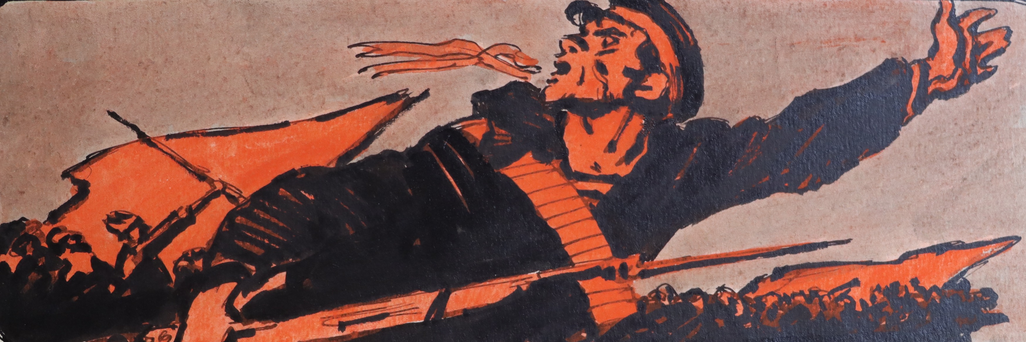 Саркисян Перч Ашотович. Солдат с ружьем