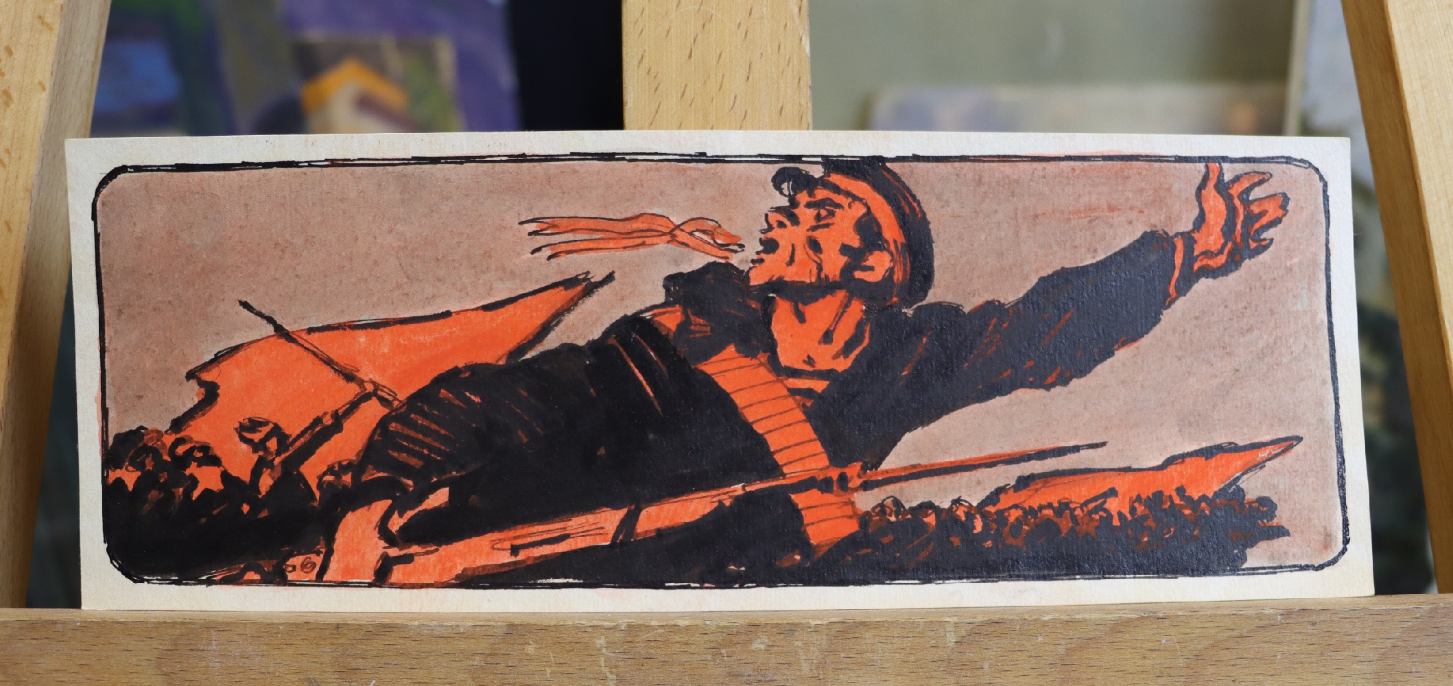 Саркисян Перч Ашотович. Солдат с ружьем