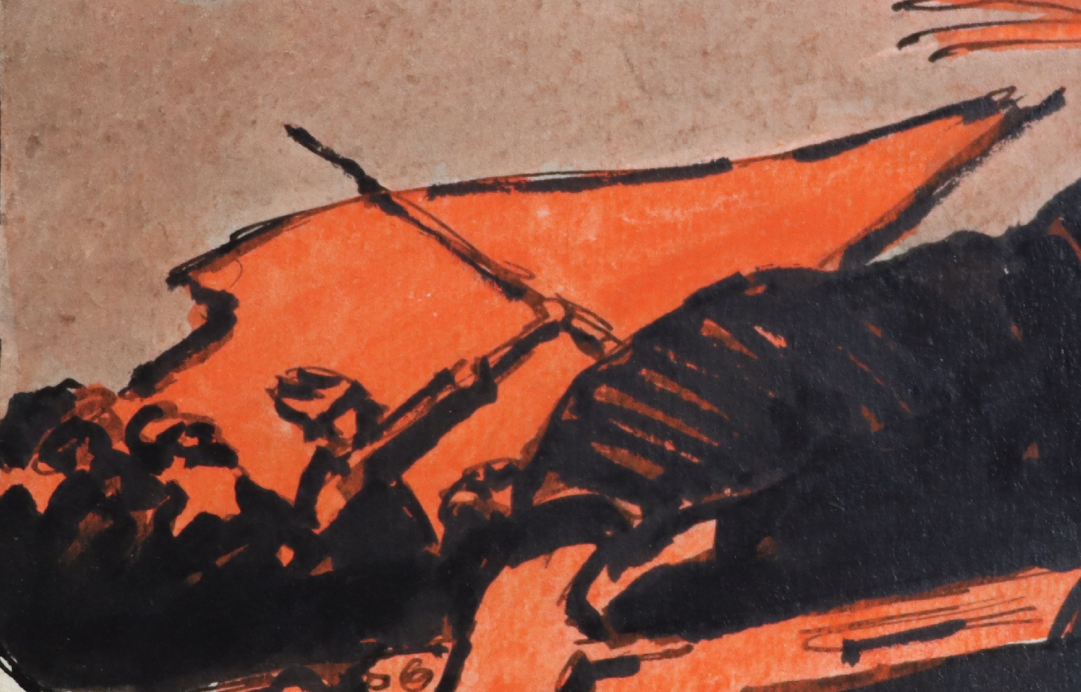 Саркисян Перч Ашотович. Солдат с ружьем