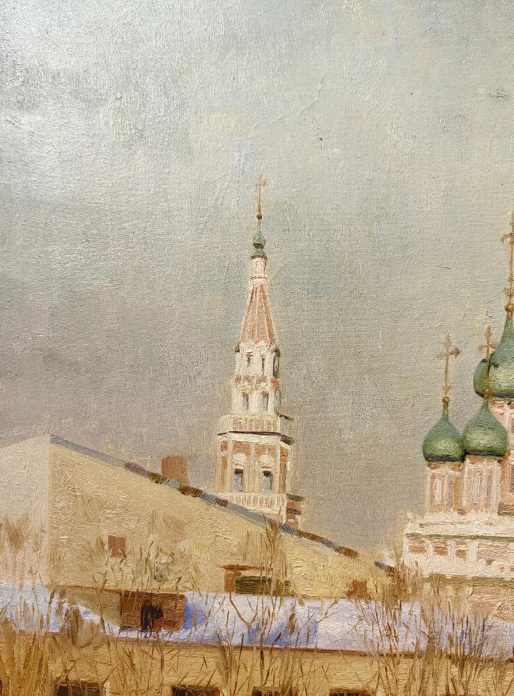 Кожин Семен Леонидович. Вид на Москву с Лаврушинского переулка