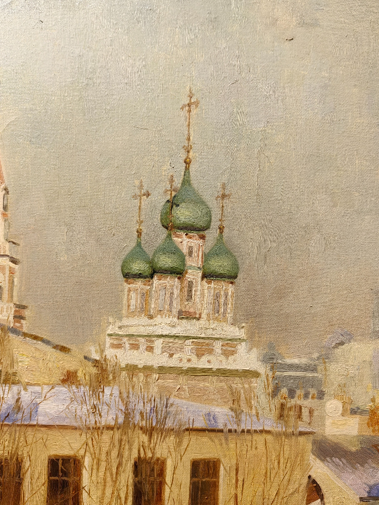 Кожин Семен Леонидович. Вид на Москву с Лаврушинского переулка