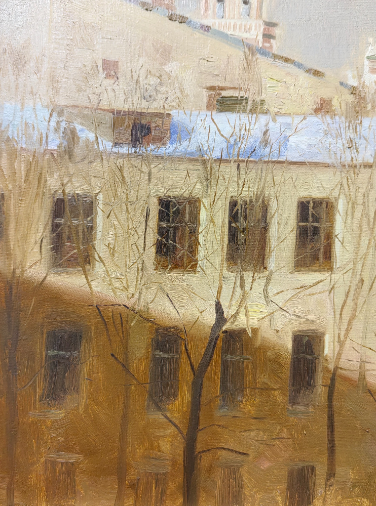 Кожин Семен Леонидович. Вид на Москву с Лаврушинского переулка