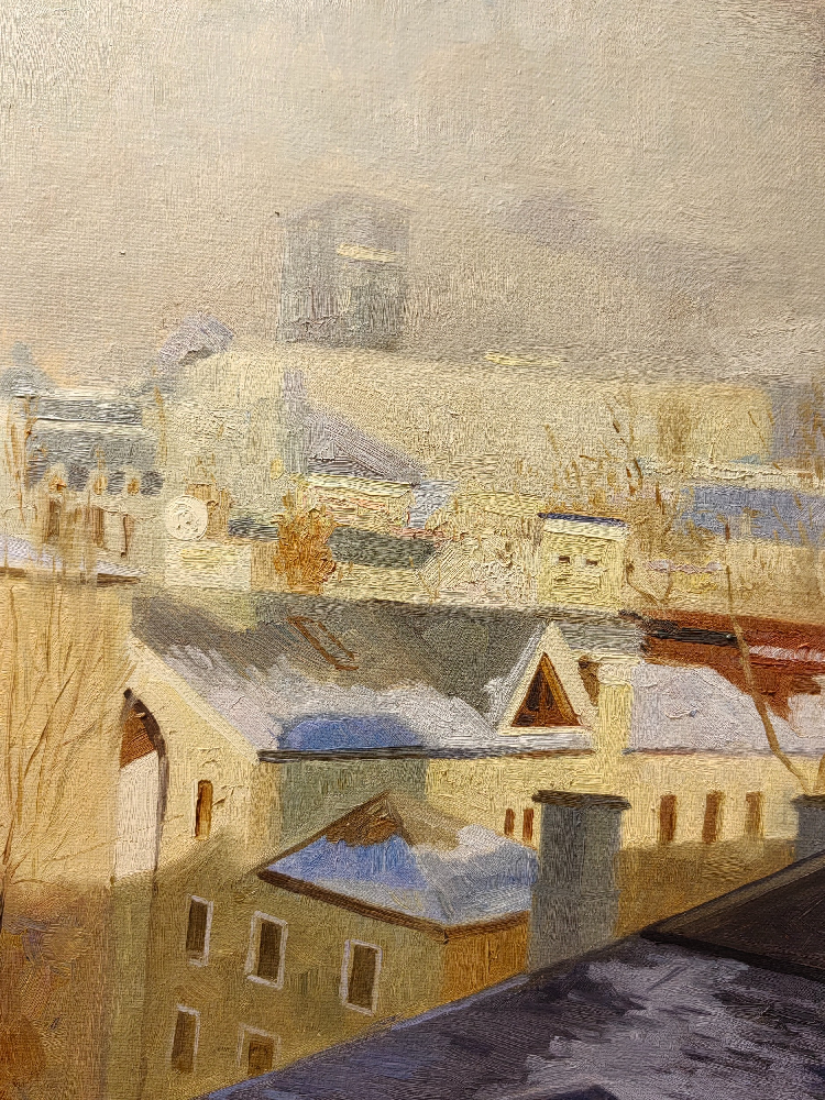 Кожин Семен Леонидович. Вид на Москву с Лаврушинского переулка