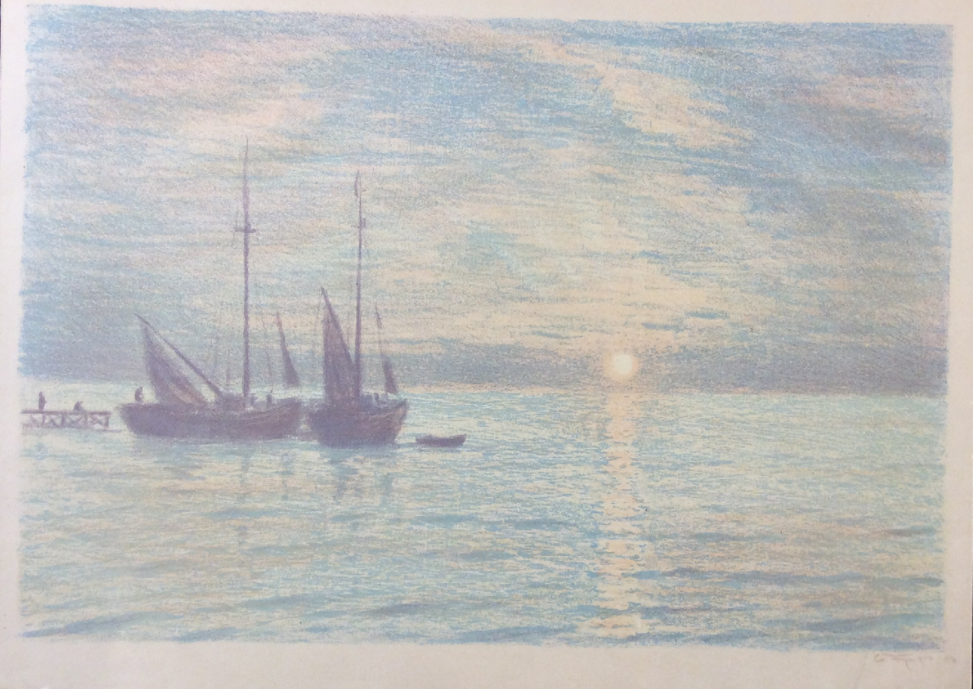 Барто Ростислав Николаевич. Восход на море