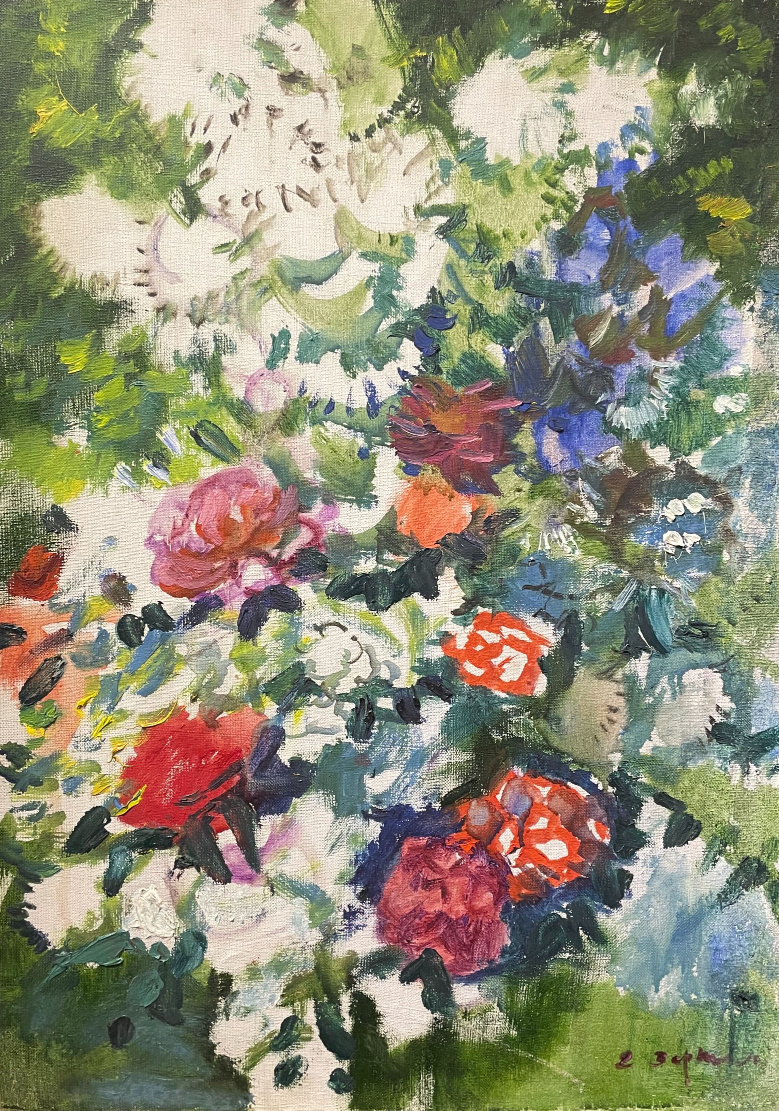 Зернова Екатерина Сергеевна. Цветы на пленэре Зернова Екатерина Сергеевна. Цветы на пленэре